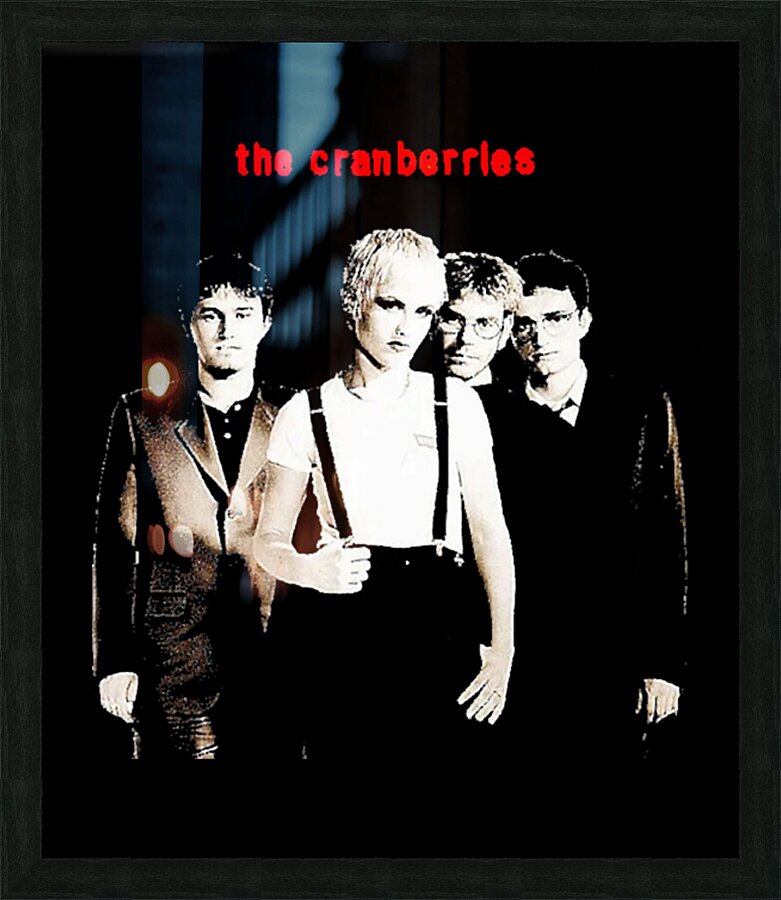 The Cranberries 4 Picture Frame print