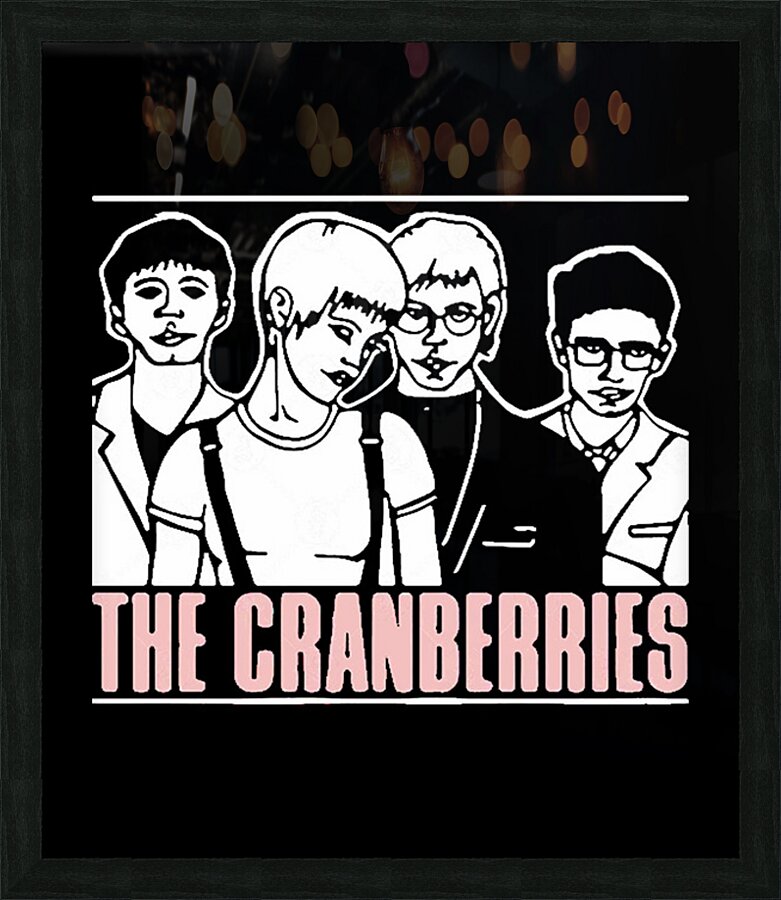 The Cranberries 33 Picture Frame print