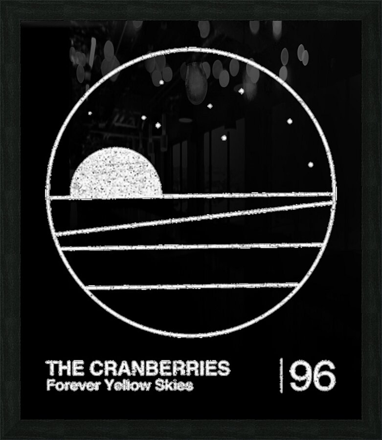 The Cranberries 35 Picture Frame print
