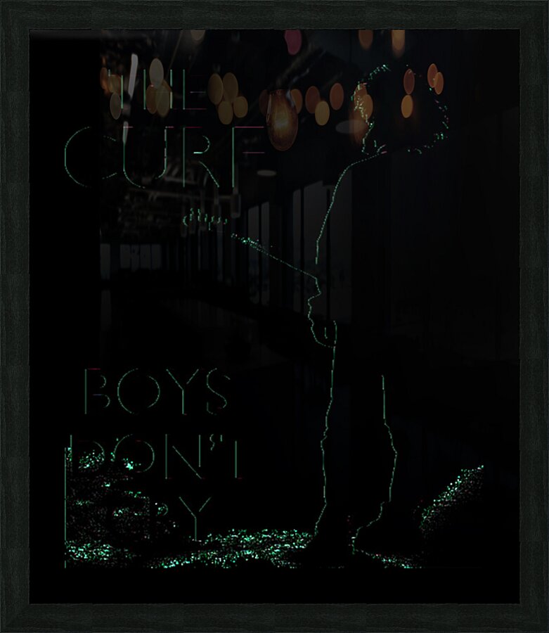 The Cure 2 Picture Frame print