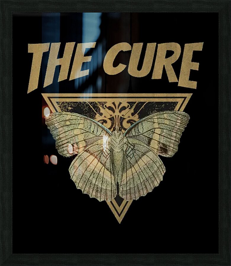 The Cure 4 Picture Frame print