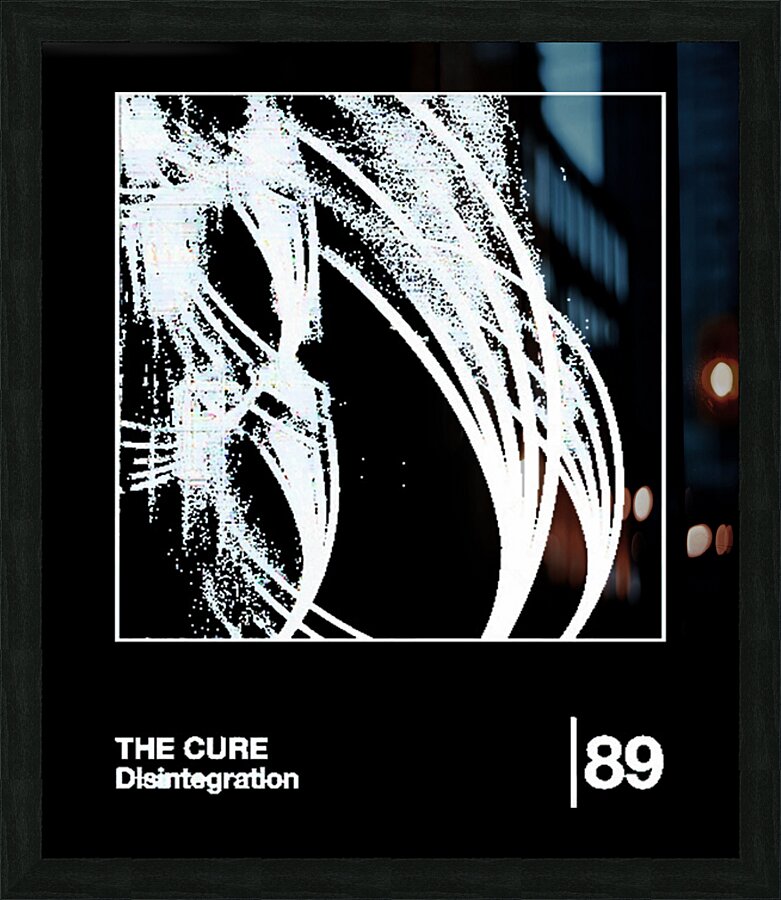 The Cure 7 Picture Frame print