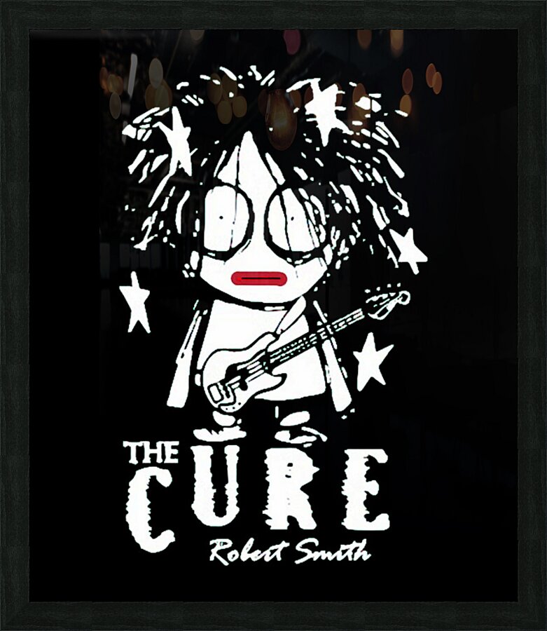 The Cure 9 Picture Frame print