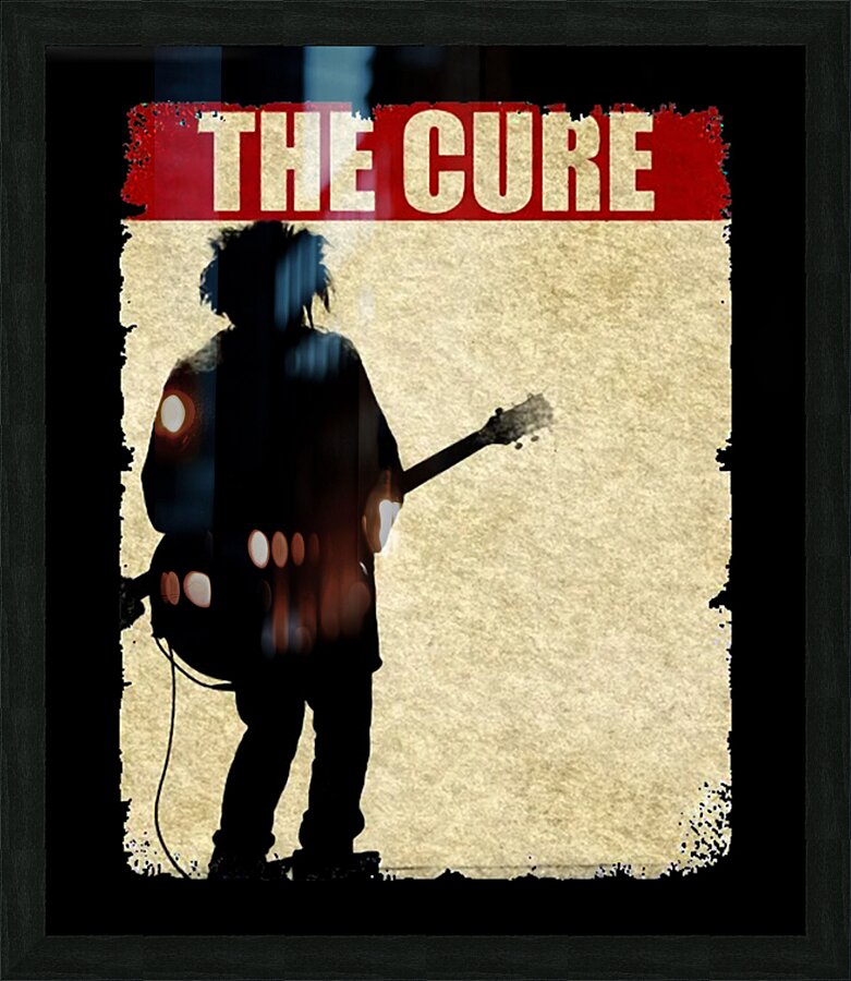 The Cure 12 Picture Frame print