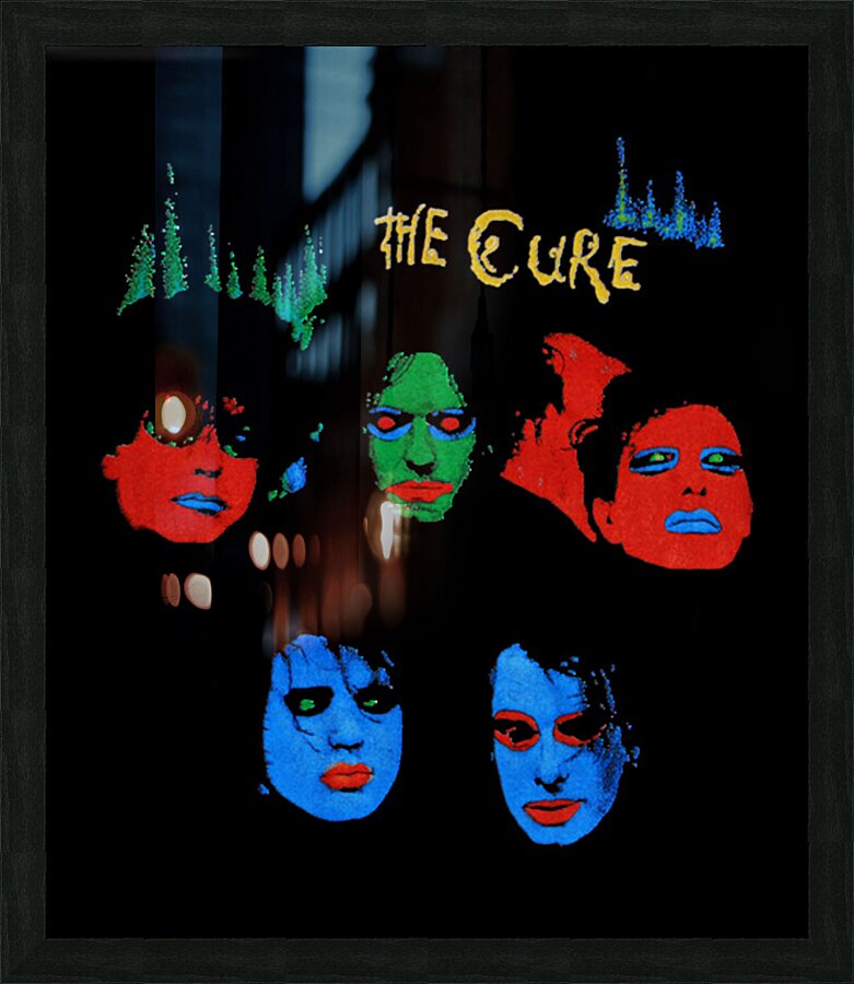 The Cure 16 Picture Frame print