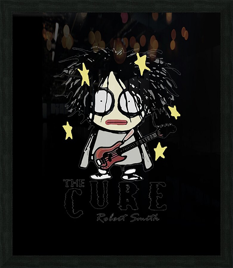 The Cure 17 Picture Frame print