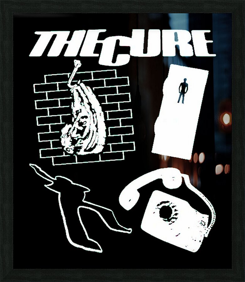 The Cure 21 Picture Frame print