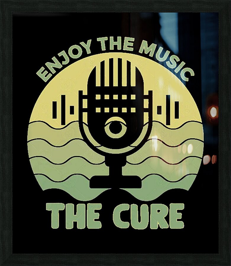 The Cure 22 Picture Frame print