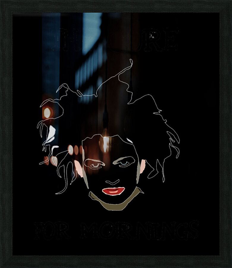The Cure 23 Picture Frame print