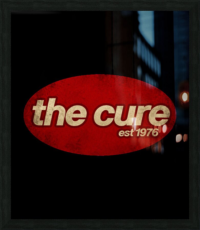 The Cure 24 Picture Frame print