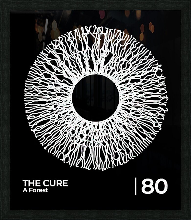 The Cure 27 Picture Frame print