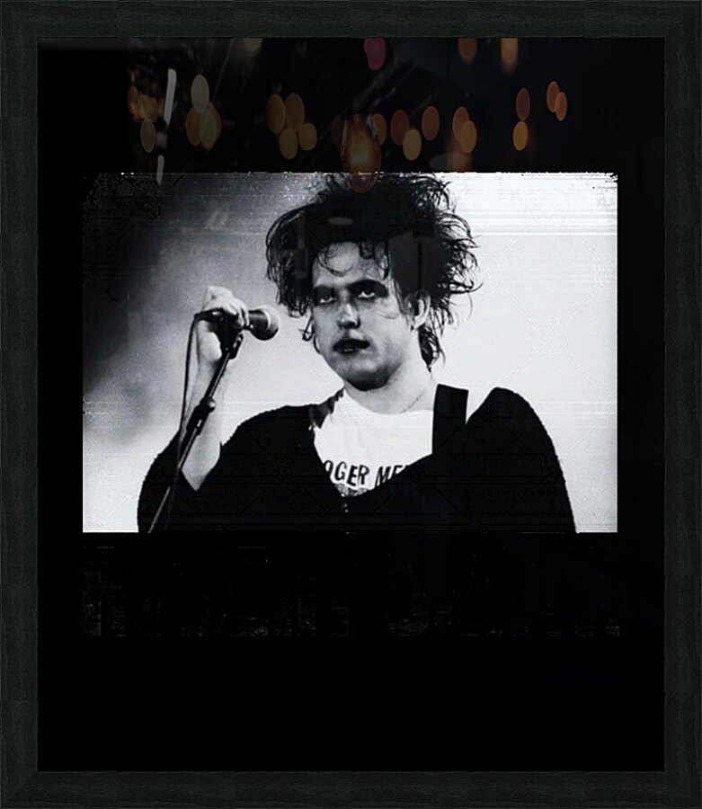 The Cure 28 Picture Frame print