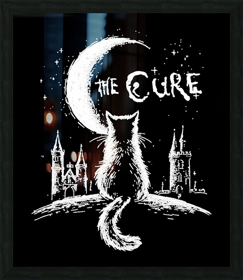 The Cure 31 Picture Frame print