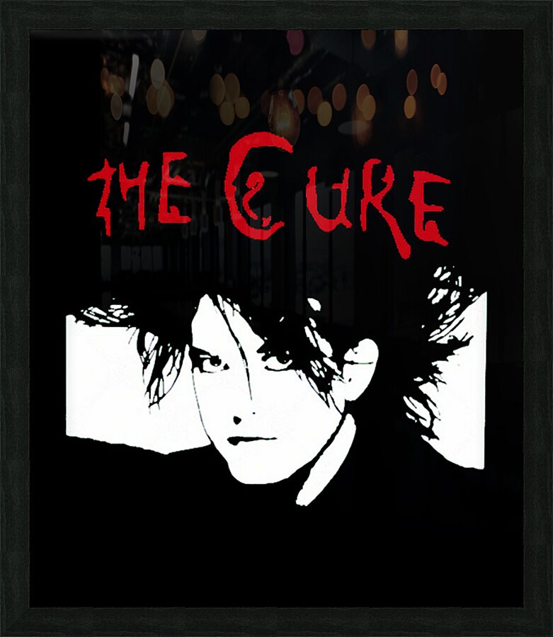 The Cure 32 Picture Frame print