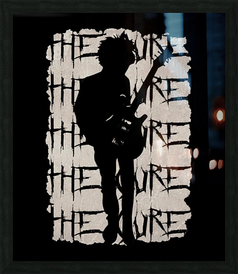 The Cure 33 Picture Frame print