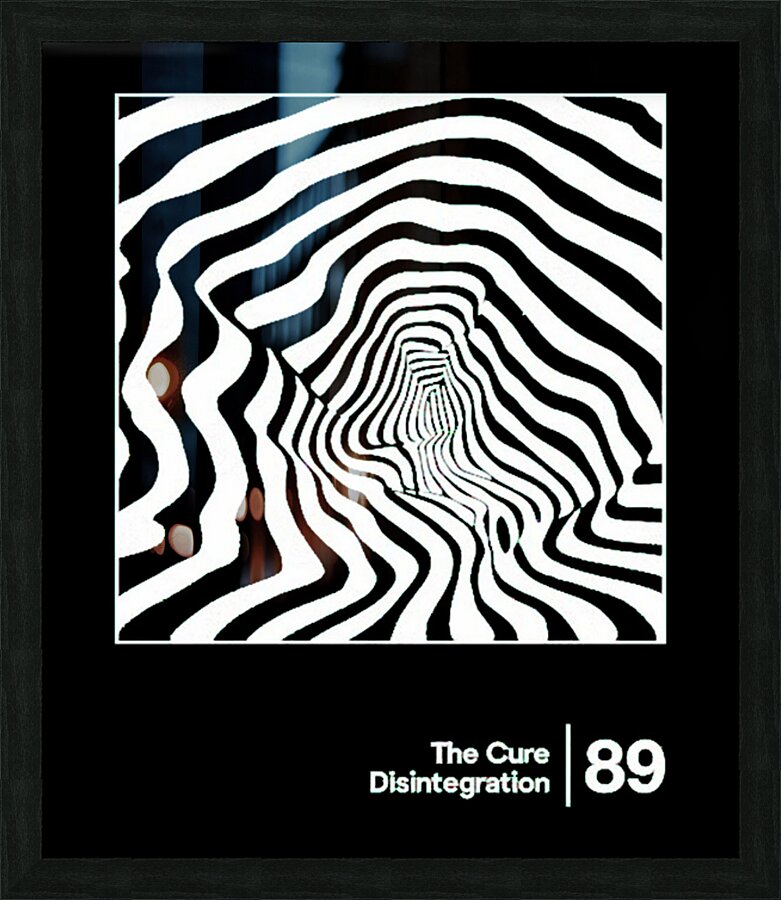 The Cure 35 Picture Frame print