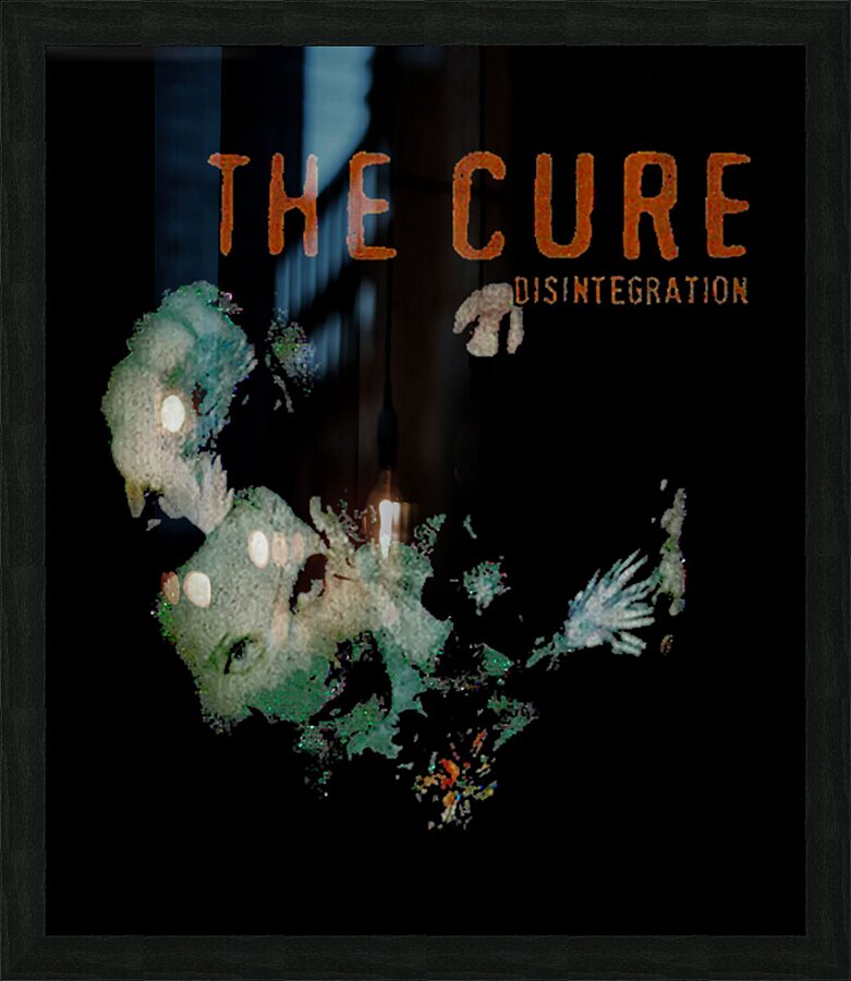The Cure 37 Picture Frame print