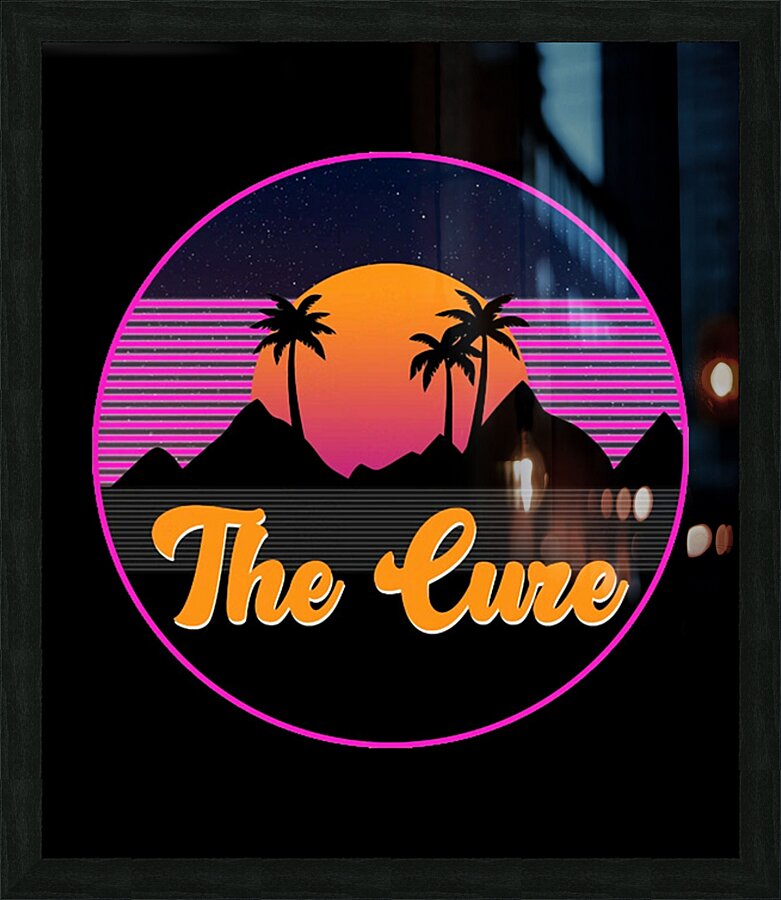 The Cure 38 Picture Frame print