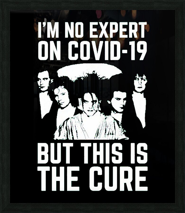 The Cure 42 Picture Frame print