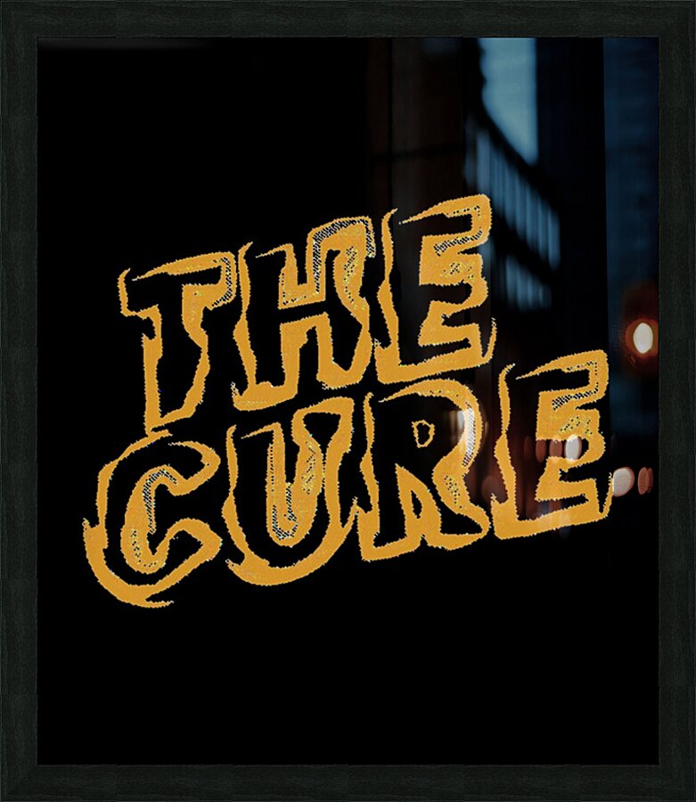 The Cure 43 Picture Frame print