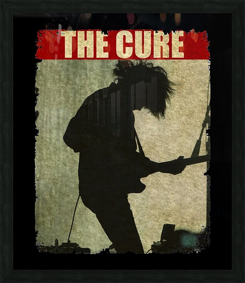 The Cure 45 Picture Frame print