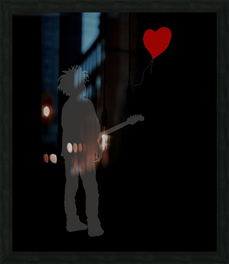The Cure 48 Picture Frame print