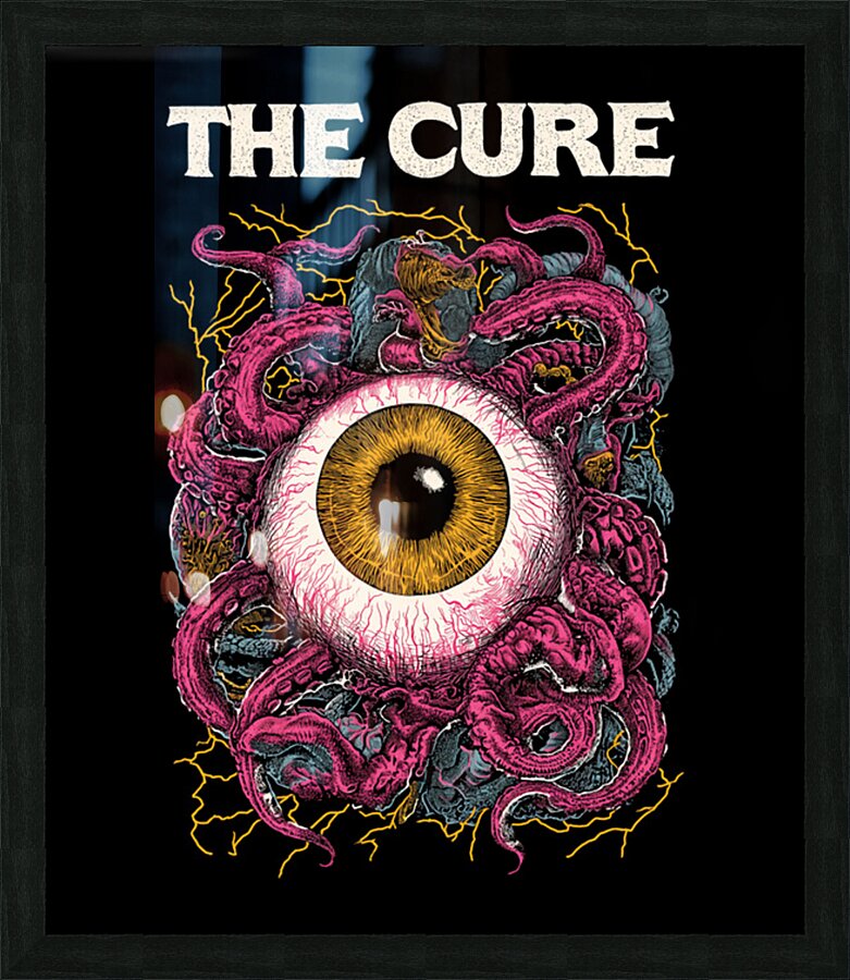 The Cure 50 Picture Frame print