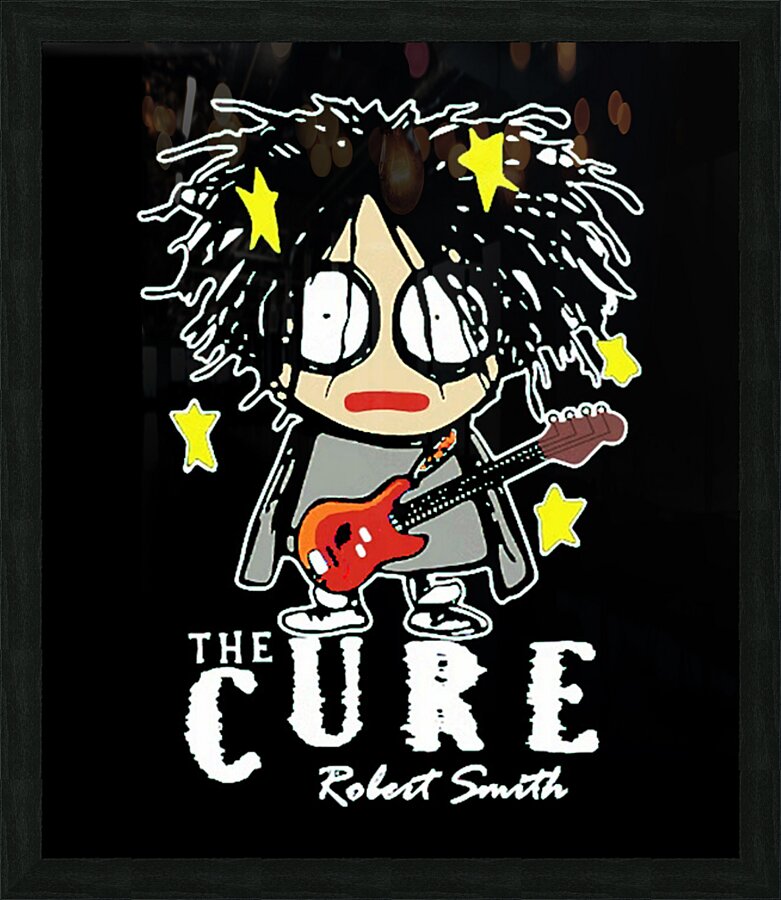 The Cure 52 Picture Frame print