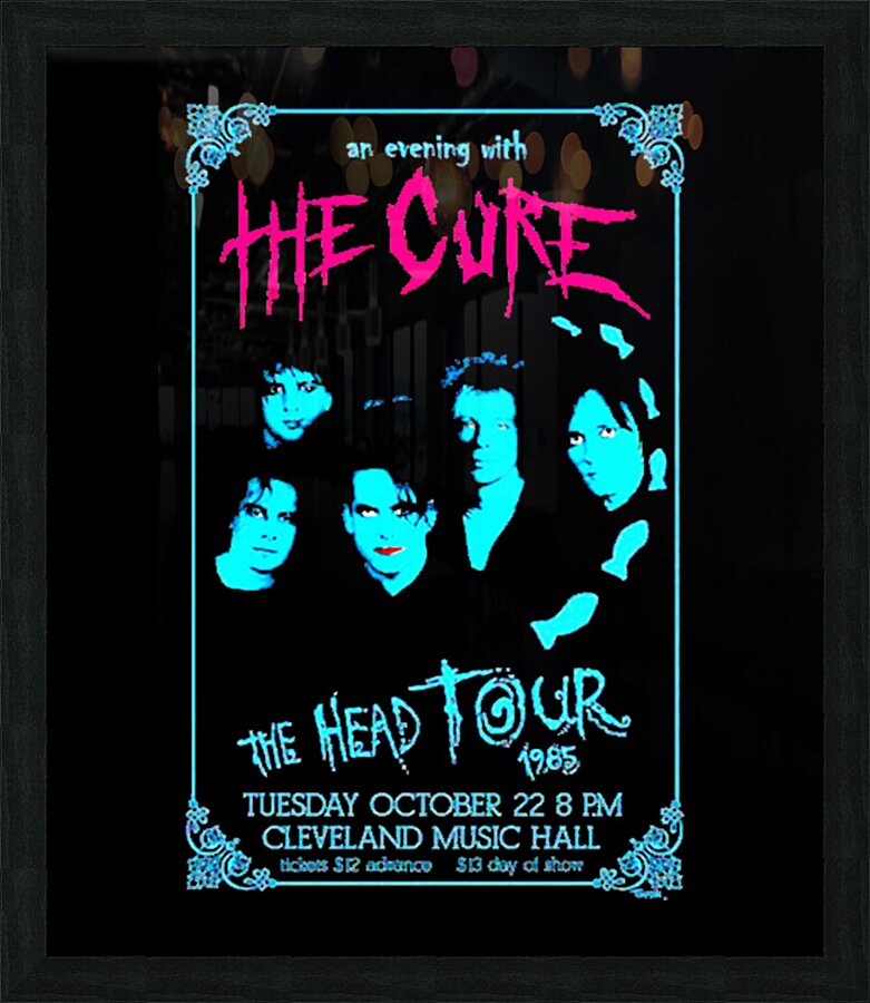 The Cure 55 Picture Frame print