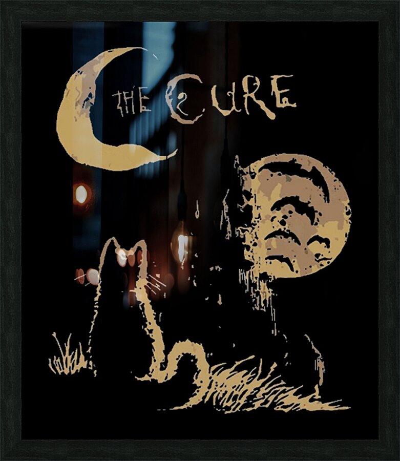 The Cure 57 Picture Frame print