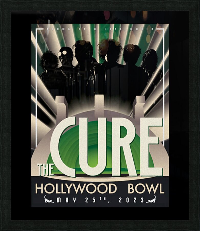 The Cure 59 Picture Frame print