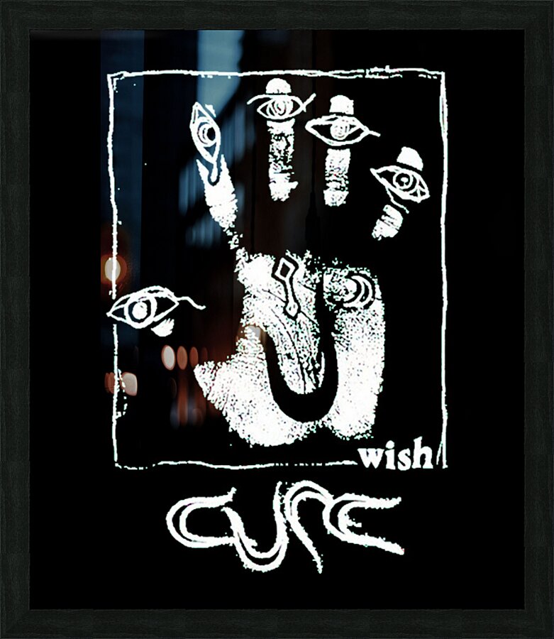 The Cure 62 Picture Frame print