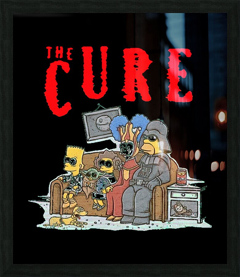 The Cure 2 Picture Frame print