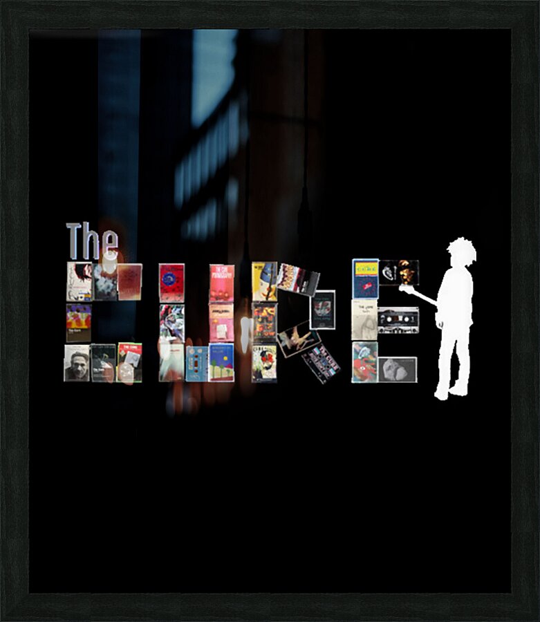 The Cure 9 Picture Frame print