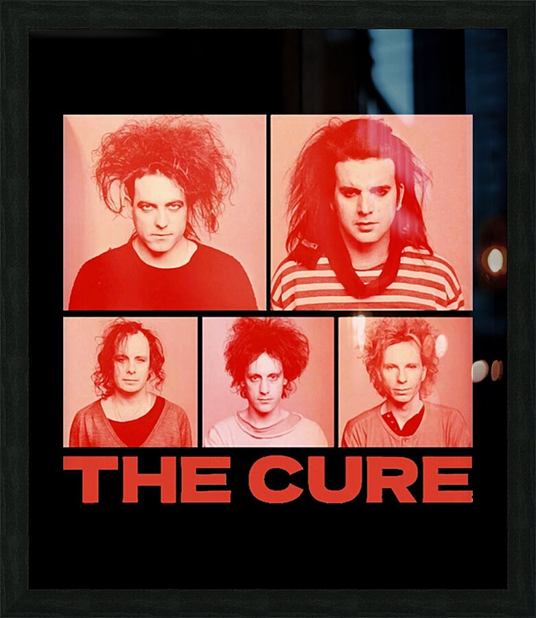 The Cure 10 Picture Frame print