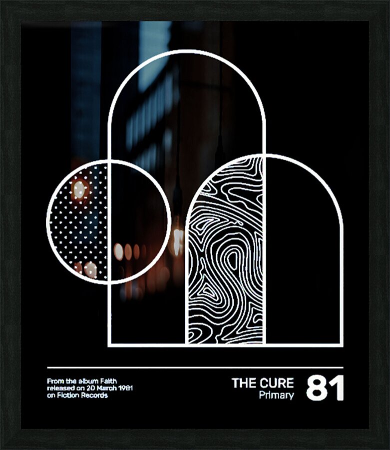 The Cure 13 Picture Frame print