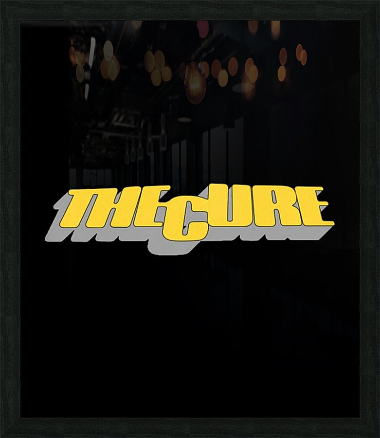 The Cure 16 Picture Frame print