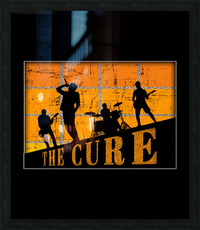 The Cure 17 Picture Frame print