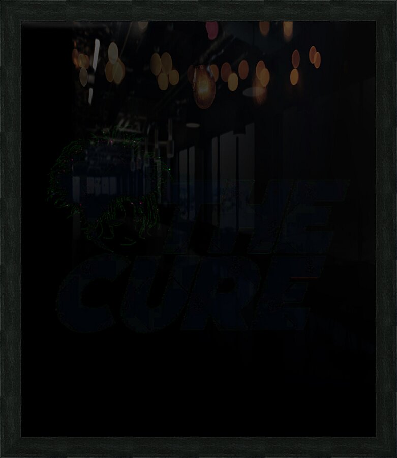 The Cure 27 Picture Frame print