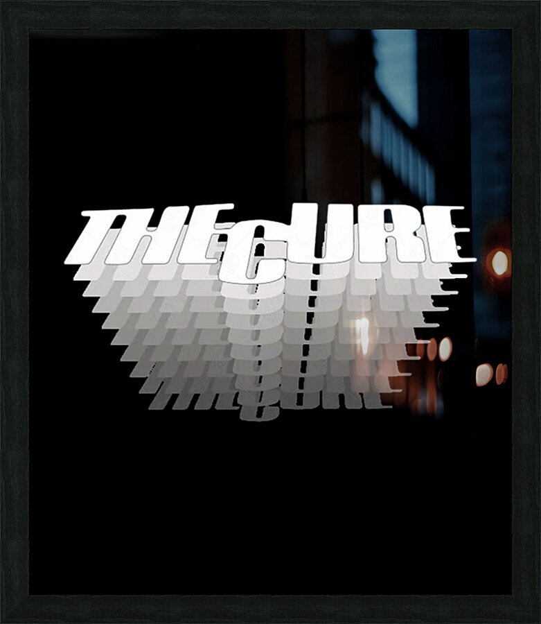 The Cure 32 Picture Frame print