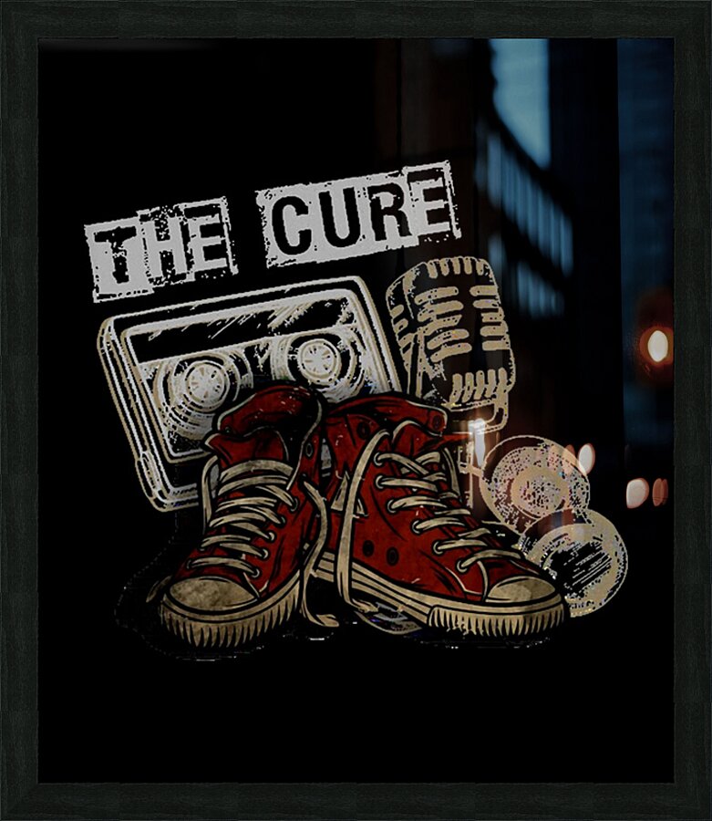 The Cure 33 Picture Frame print