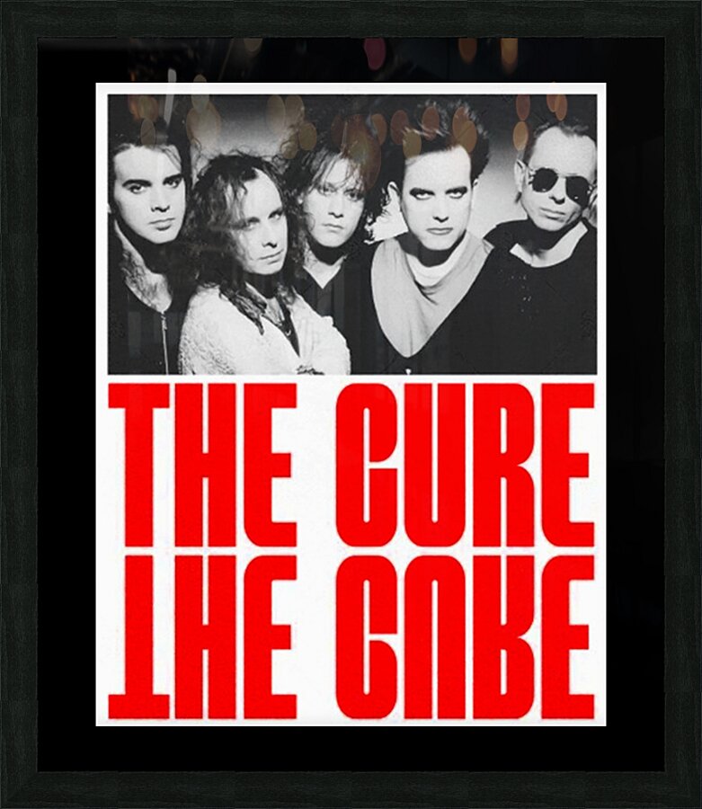 The Cure 34 Picture Frame print