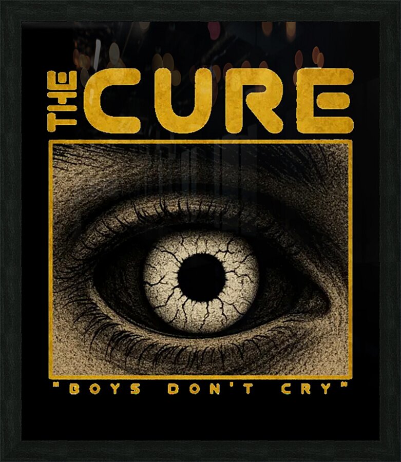 The Cure 35 Picture Frame print