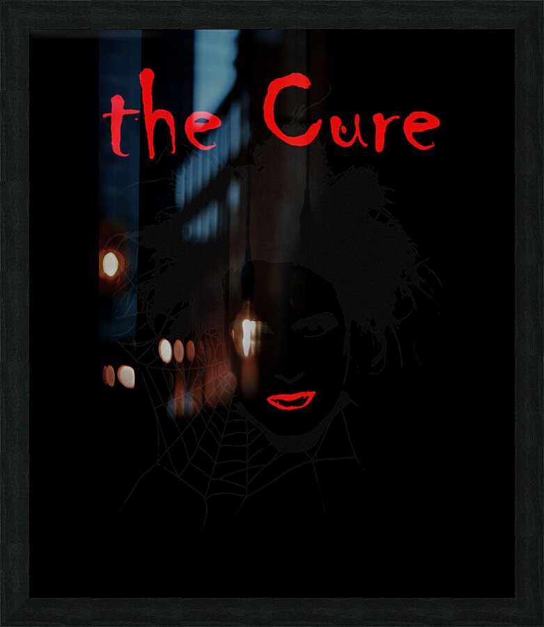 The Cure 41 Picture Frame print