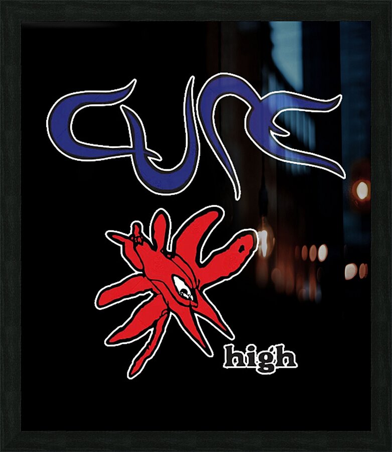 The Cure 42 Picture Frame print