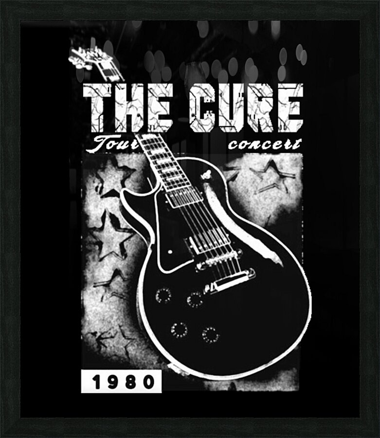 The Cure 48 Picture Frame print