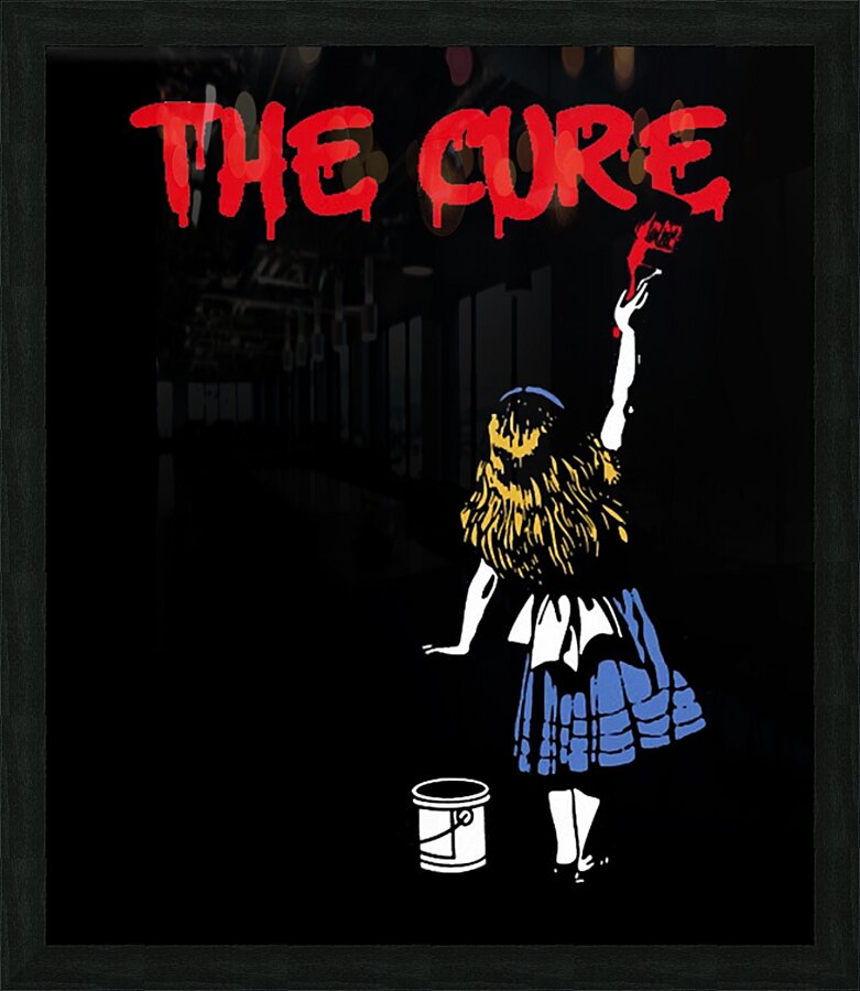 The Cure 50 Picture Frame print