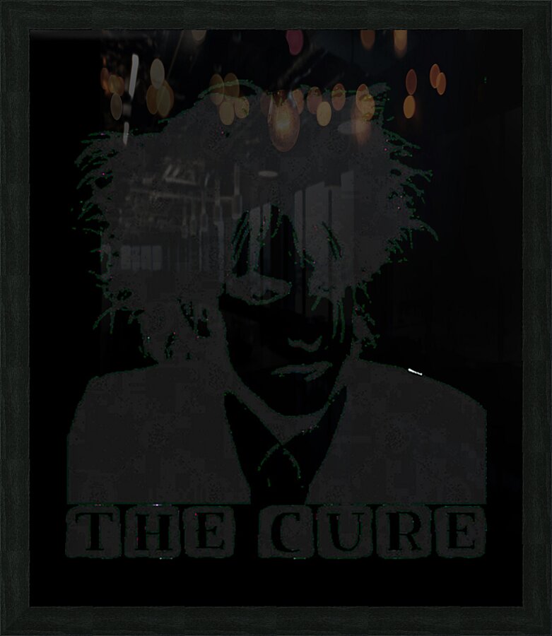 The Cure 51 Picture Frame print