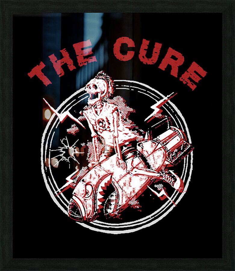 The Cure 53 Picture Frame print