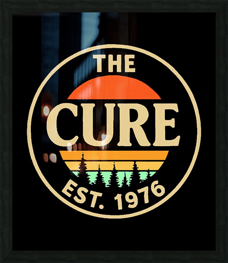 The Cure 54 Picture Frame print
